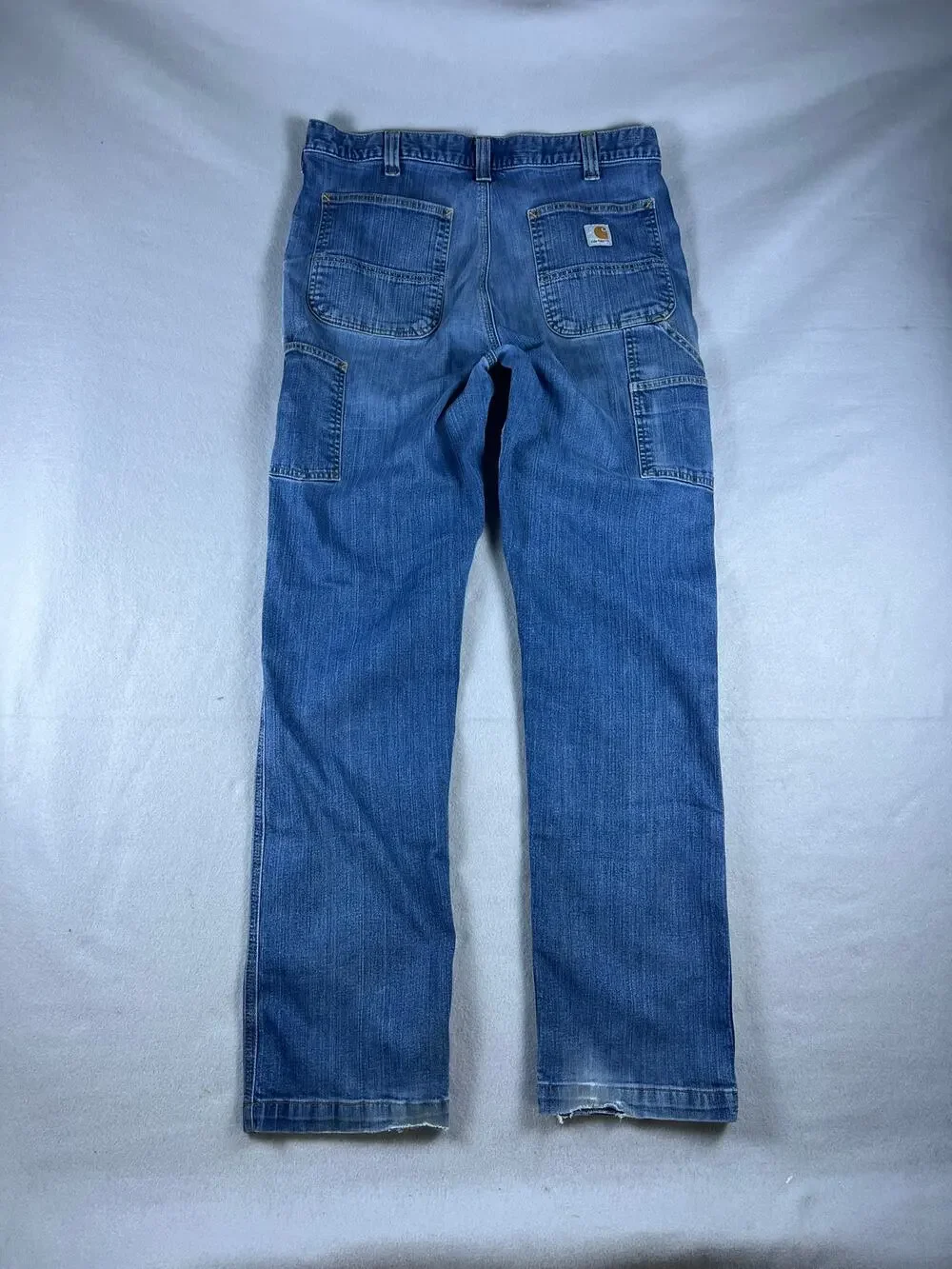 Carhartt Denim Jeans 36x34 Relaxed Fit Baggy Dark wash Work wear carpenter